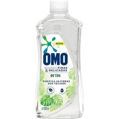 Lava Roupas Líquido para Roupas Delicadas Detox Omo 900ml