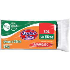 Saco para Lixo Reforçado Embalixo 30L 30un.