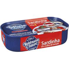 Sardinha com Molho de Tomate Robinson Crusoe 125g