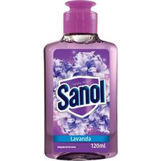 Limpador de Superfícies Lavanda Sanol 120ml