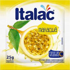 Refresco em Pó Sabor Maracujá Italac 25g