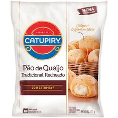 Pão de Queijo Pré Assado Recheado Catupiry 390g