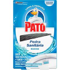 Desodorizador Sanitário PATO Marine (1 Rede Plástica + 1 Gancho + 1 Pedra) 25g