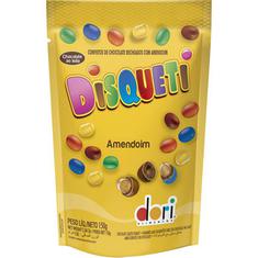Confeito Disquete Amendoim Dori 150g
