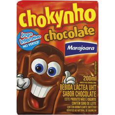 Bebida Láctea sabor Chocolate Chokynho Marajoara 200ml