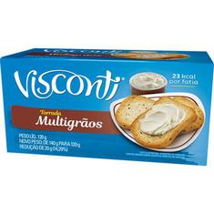 Torrada Multigrãos Visconti 120g
