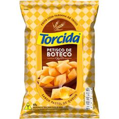 Salgadinho Petisco de Boteco sabor Pastel de Queijo Torcida 60g
