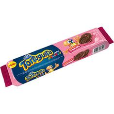 Biscoito Recheado sabor Morango Tortuguita 86g