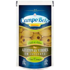Azeitona Verde sem Caroço Campo Belo 150g