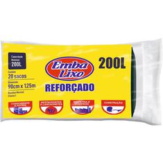 Saco para Lixo Profissional Embalixo 200L 20un.