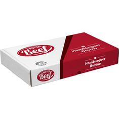 Hambúrguer Bovino Mister Beef 36x56g
