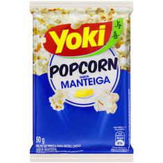 Milho de Pipoca para Micro-ondas Sabor Manteiga Yoki 50g