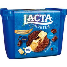 Sorvete 3 Chocolates Lacta 1,5L