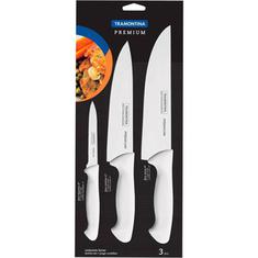Faca Inox Premium Tramontina 3un.
