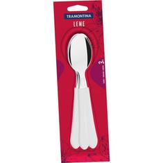 Colher de Mesa Leme Tramontina Branco 3un.