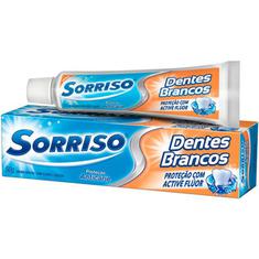 Creme Dental Dentes Brancos Sorriso 50g