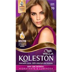 Tintura Koleston Louro Médio 70
