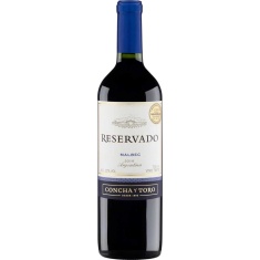 Vinho Chileno Reservado Malbec Concha y Toro 750ml