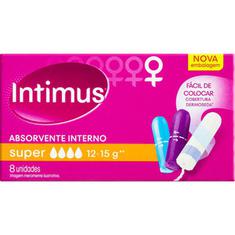 Absorvente Interno Super Intimus 8un.
