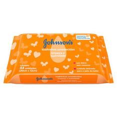 Lenço Umedecido Limpeza e Suavidade Johnson's Baby 44un.