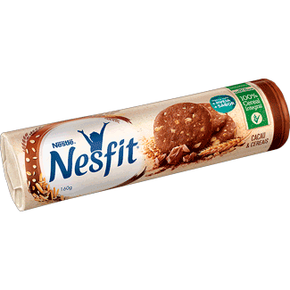 Biscoito Integral Cacau & Cereais Nesfit Nestlé 160g