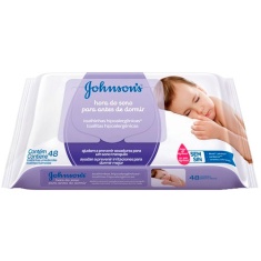 Lenço Umedecido Johnsons Baby Hora do Sono 48un