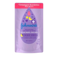 Sabonete Líquido Hora do Sono Johnsons Baby Refil 180ml