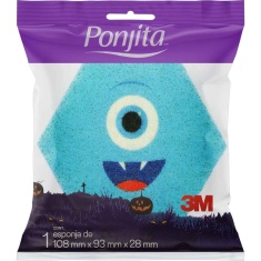 Esponja para Banho Kids Monstros Ponjita 1un