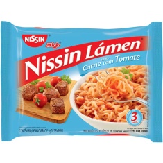 Macarrão Instantâneo Nissin Lamen Carne com Tomate 85g