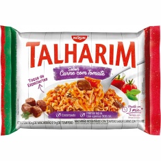 Macarrão Instantâneo Talharim Nissin Carne com Tomate 99g