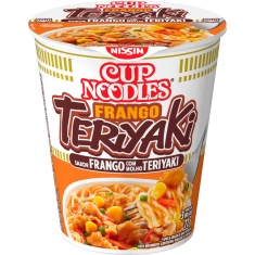 Macarrão Instantâneo Sabor Frango Teriyaki Cup Noodles Nissin 72g