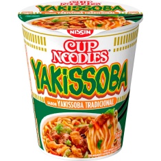 Macarrão Instantâneo Sabor Yakissoba Tradicional Cup Noodles Nissin 70g
