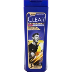 Shampoo Clear Sports Men Limpeza Profunda 200ml