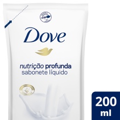 Sabonete Líquido Nutrição Profunda Dove Refil 200ml