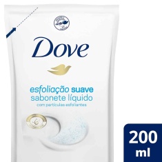 Sabonete Líquido Refil Esfoliação Suave Dove 200ml