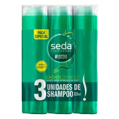 Shampoo Cachos Definidos Seda 3un 325ml