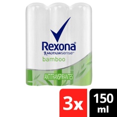 Desodorante Aerossol Bamboo Rexona3x90g