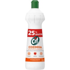 Limpador Desengordurante Cozinha Cif 500ml Grátis 25%