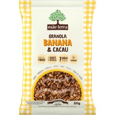 Granola Banana e Cacau Mãe Terra 800g