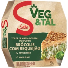 Torta Integral Brócolis com Requeijão Sadia 500g