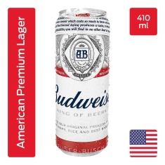 Cerveja Premium Budweiser 410ml