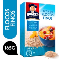 Aveia em Flocos Finos Quaker 165g