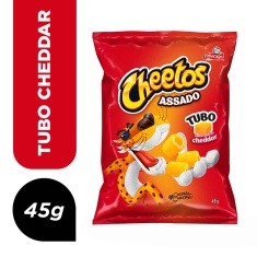 Salgadinho Tubo Queijo Cheddar Cheetos 45g