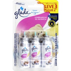 Aromatizante Lembranças de Infância Glade 12ml Leve 3 Pague 2