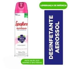 Desinfetante Aerossol Lembranças de Infância Lysoform 360ml