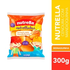 Bisnaguinha Cenoura com Mandioquinha Nutrella 300g