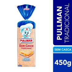 Pão de Forma sem Casca Pullman 450g
