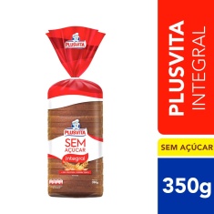 Pão de Forma Integral Zero Plusvita 350g