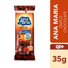 Bolinho Recheado Duplo Chocolate Ana Maria 35g