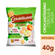 Snack Integral Cebola e Salsa Crocantíssimo Pullman 40g